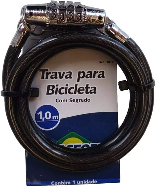 Cadeado para Moto Brasfort