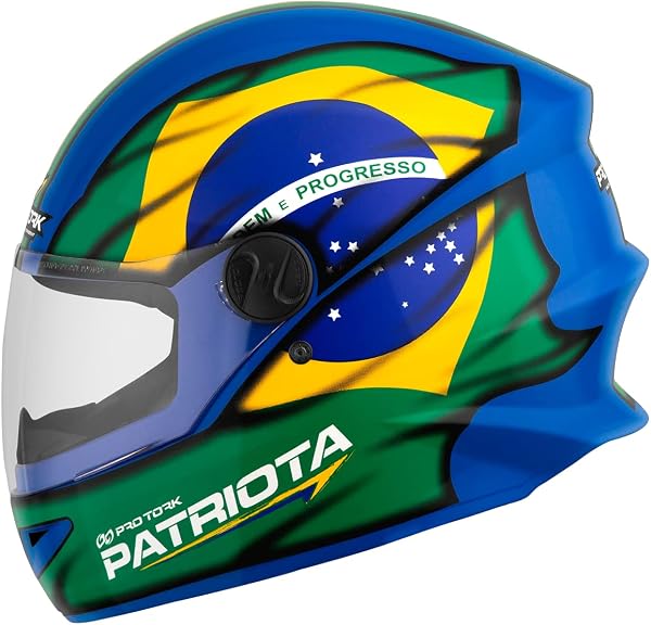 Capacete R8 Pro Tork Patriota