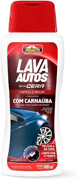 Lava Autos com Cera Automotiva Proauto